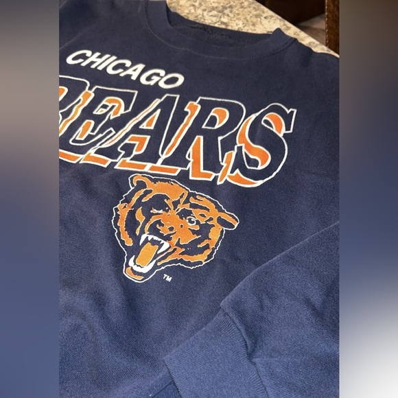 Vintage Logo 7 Chicago Bears Sweatshirt GREAT condition - Picture 3 of 4